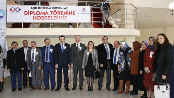 Yozgat İl Milli Eğitim Müdürlüğü Açık Öğretim Kurumları Diploma Töreni 
