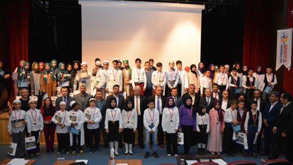 İmam Hatip Okulları 9. Arapça  Yarışmaları Düzenlendi