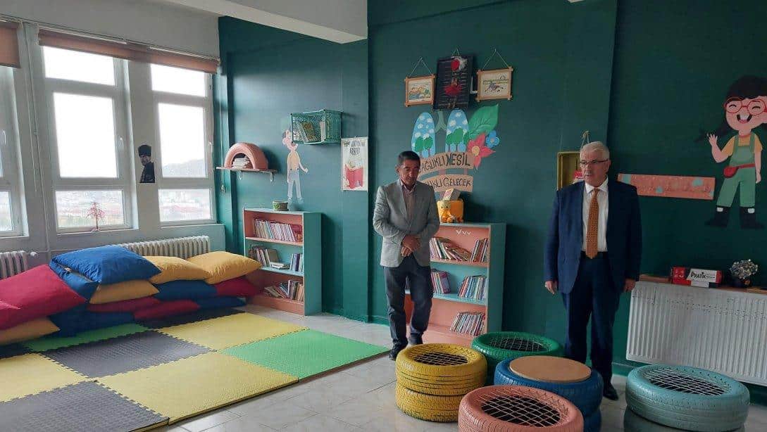 1000 Okul Projesi Kapsamında Şehit Armağan Alper İmam Hatip Ortaokulu Ziyareti 