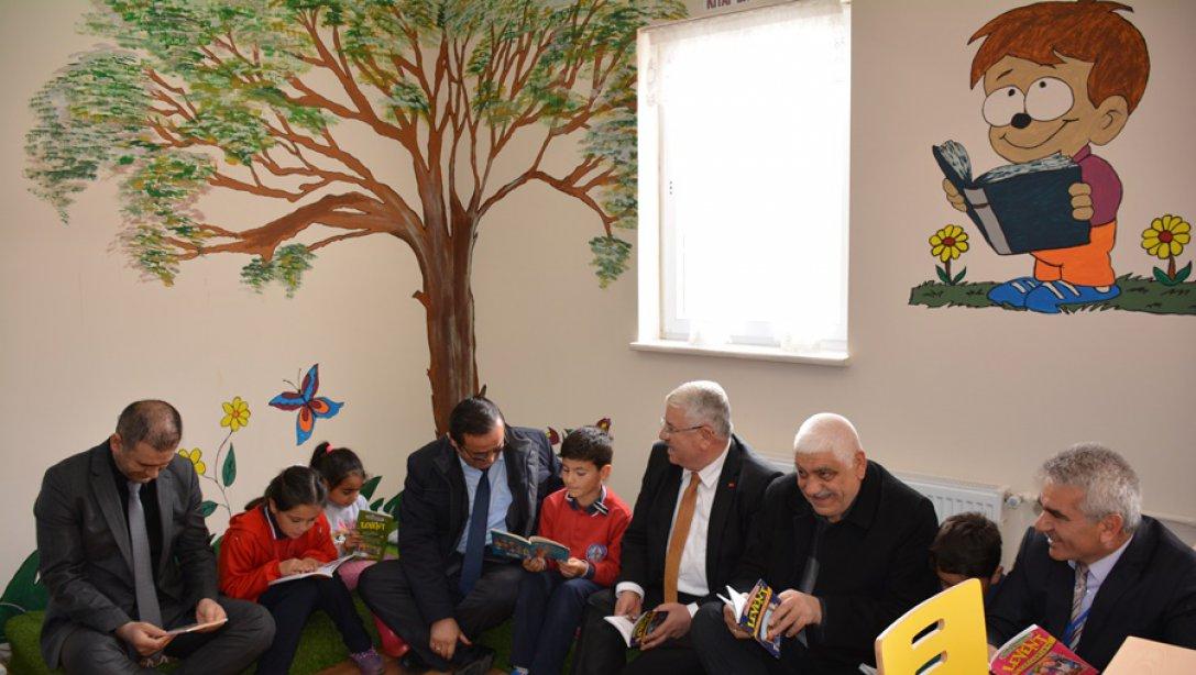 Leman Ayan İlkokulumuzda Okuma Salonu Açıldı