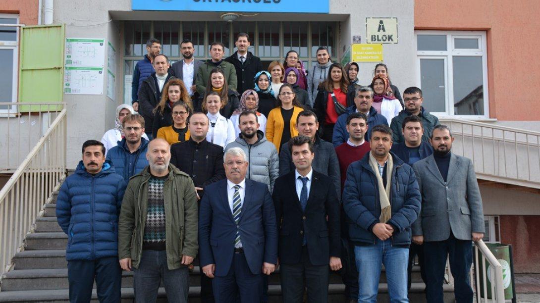 İl Milli Eğitim Müdürümüz Yusuf Yazıcı Cumhuriyet Ortaokulunu Ziyaret Etti