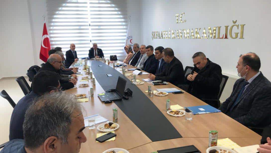 Yerköy ve Şefaatli Okul Müdürlerimizle Değerlendirme Toplantısı Yapıldı
