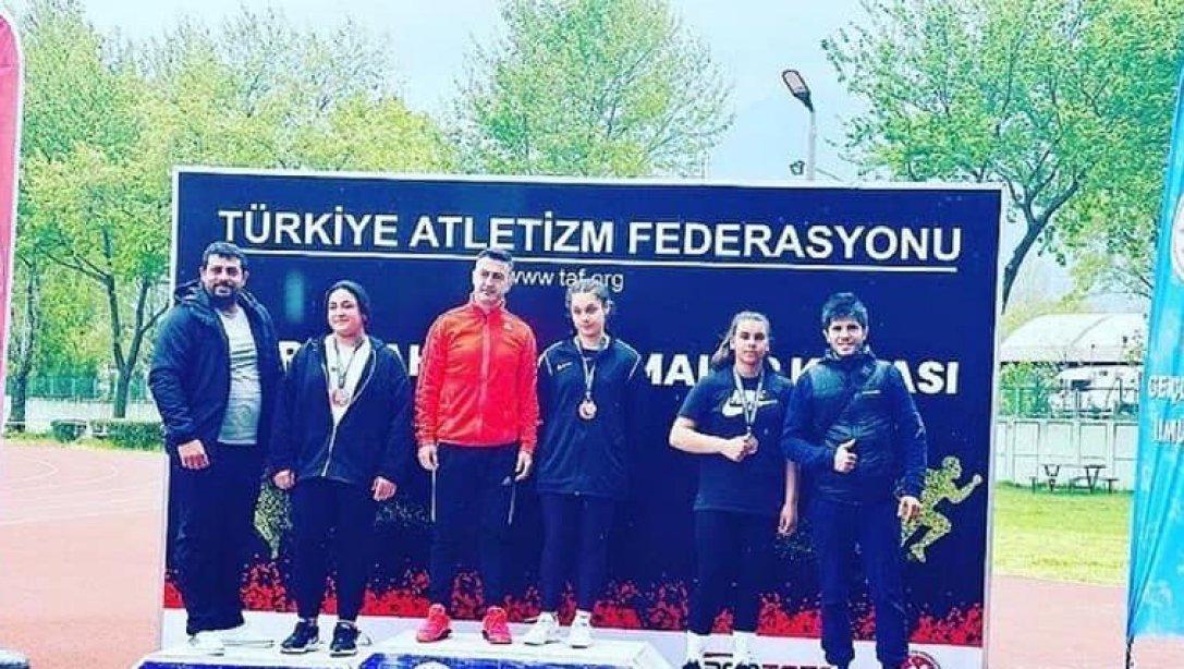 Atletizm Dalında İki Türkiye 3.'lüğü Yozgat'tan 
