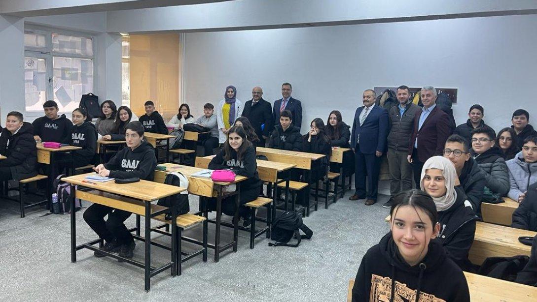 Serpil Akdağ Anadolu Lisemize Ziyaret 
