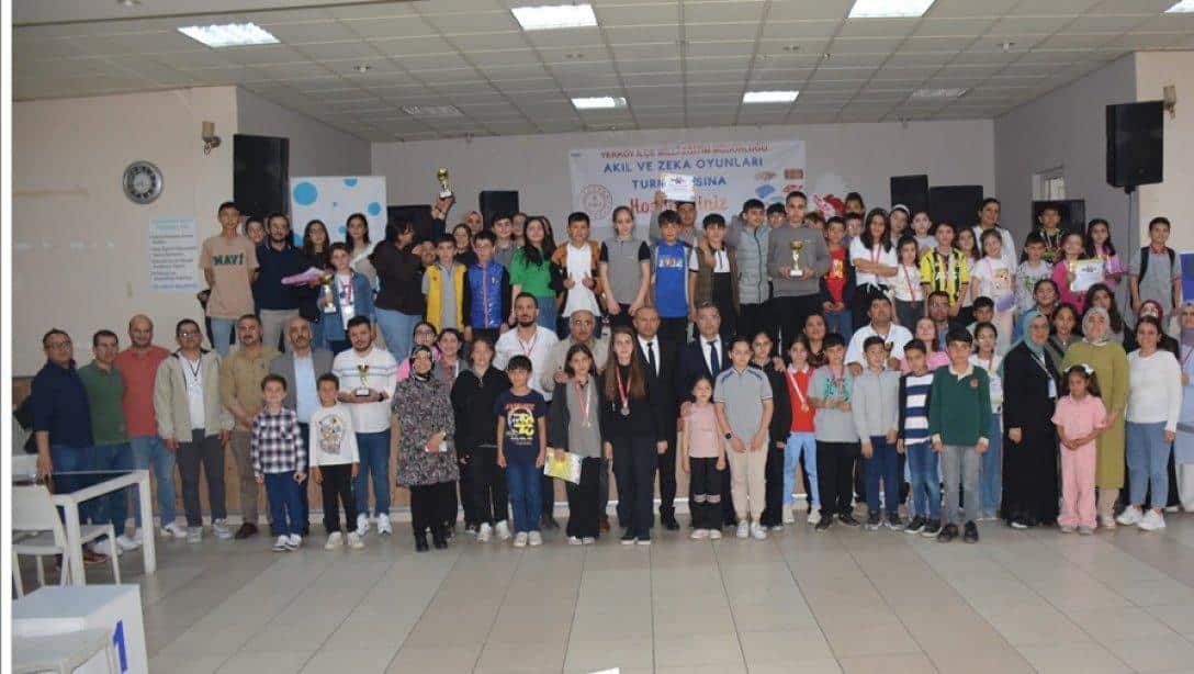 Akıl ve Zeka Oyunları Yerköy Turnuvası Tamamlandı