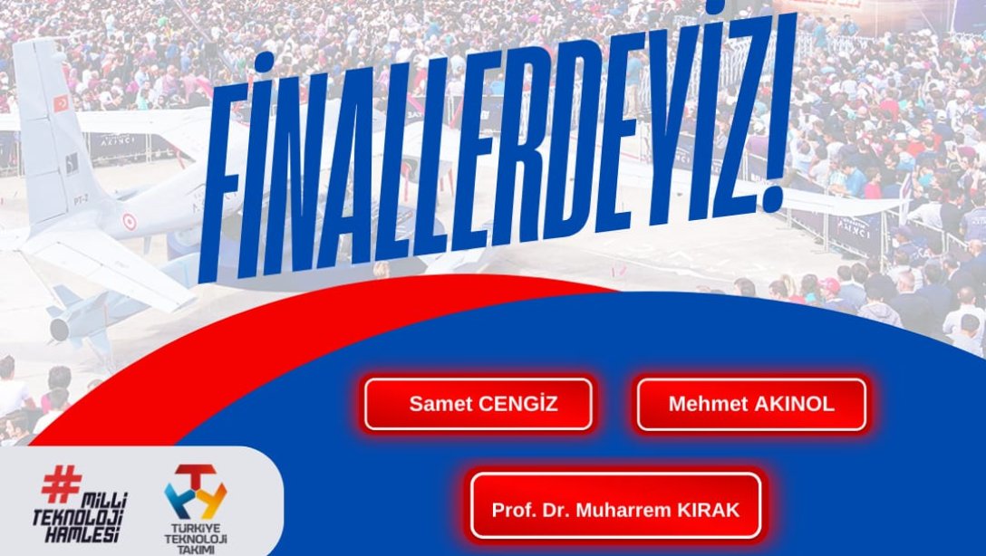 Finallerdeyiz 