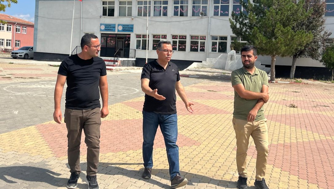 Yeni Eğitim Öğretim Yılına Başlangıç Sürecinde Okullarımızı Ziyaret Ettik