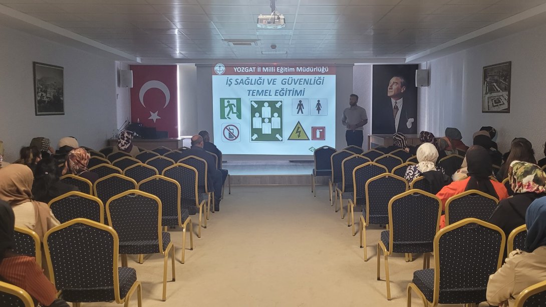 Temel İş Sağlığı ve Güvenliği Eğitimlerimiz Başladı