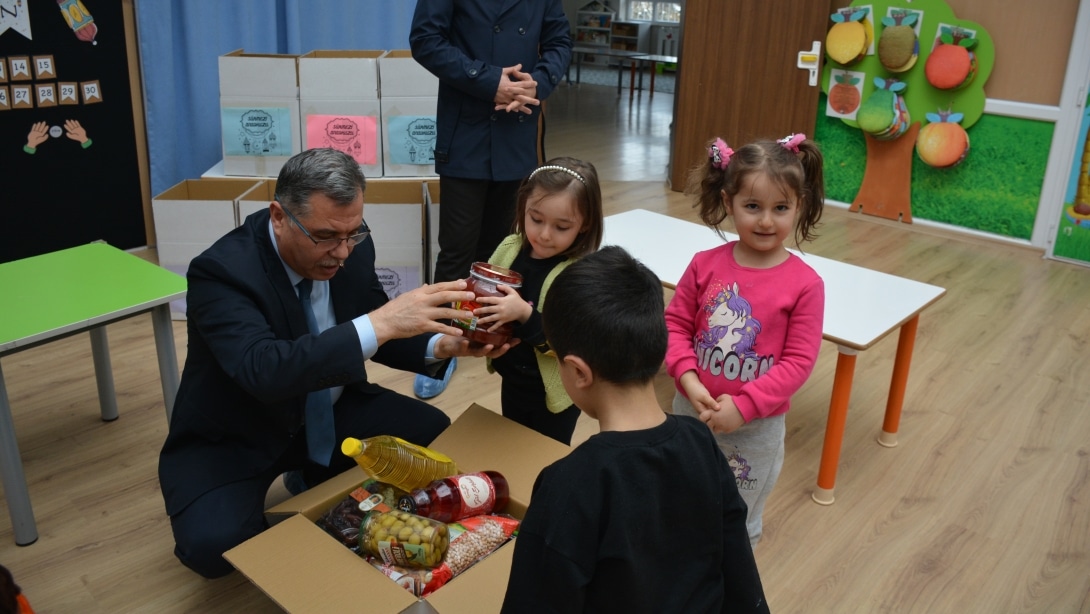 Minik Öğrencilerimiz Ramazan Kolisi Hazırladı