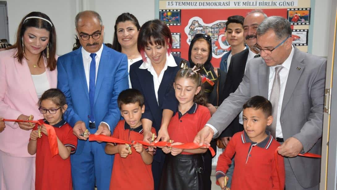 Okulumuzda Sercan Kıskaoğlu Kütüphanesi Açıldı