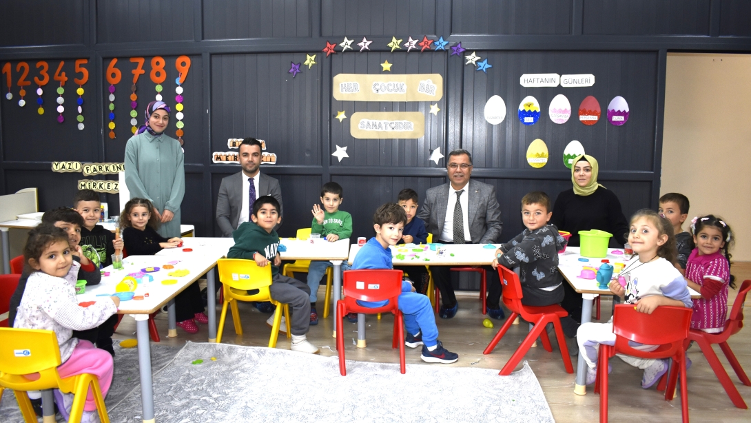 İl Millî Eğitim Müdürümüzden Anaokulu Ziyareti